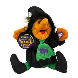 Peluche vintage strega spettrale Halloween Dandee 10” danza canto “The Wander” - Foto 1 di 10