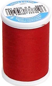 Coats & Clark ~ Dual Duty All Purpose Thread, 250 yd ~ (S910-2680 - Red Cherry) - Picture 1 of 1
