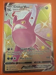 Crobat VMAX SWSH099 - Black Star Promo - Ultra Rare Holo Pokemon Card Near Mint - Bild 1 von 2