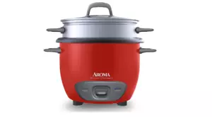 Rice Cooker Pot Style Food Steamer Non Stick Cooking Soup Vegetables Grain 6 Cup - Picture 1 of 8