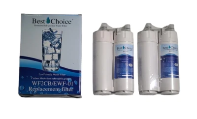 Best Choice BCF75 Fits Frigidaire WF2CB Refrigerator Water Filter NEW 2 PK - Image 1 of 4