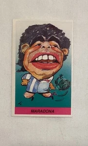 DIEGO MARADONA 1992 CARICATURAS SPAIN CARD #36 - Picture 1 of 2