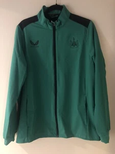 Newcastle United FC Matchday Anthem Track Jacket Soccer Football Castore Medium - Picture 1 of 7