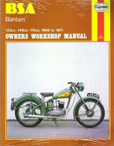 1948-1971 BSA Bantam 123cc-148cc-174cc Haynes Owners Workshop Repair Manual 1175 - Picture 1 of 1