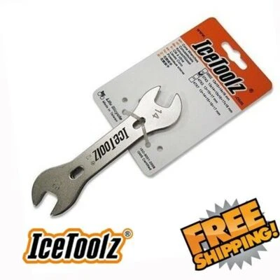 Herramientas de reparación de llaves de cono de acero IceToolz 37X3 37A1-37C1 - 3 piezas 1 JUEGO Foto 1 de 3