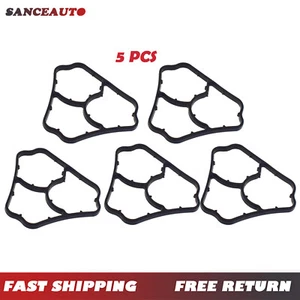 11427509211 For MINI Cooper R50 R52 R53 Oil Filter Housing Gasket to Block 5PCS - Picture 1 of 9
