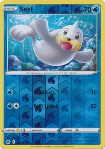 Reverse Holo Seel 029/159 Common Crown Zenith Pokemon TCG - Picture 1 of 1