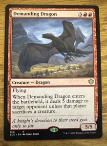 MTG Starter Commander Decks, Demanding Dragon - Picture 1 of 1