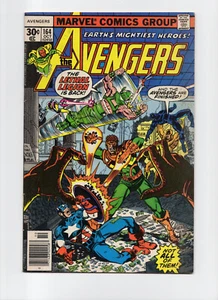 Vengadores #164 Marvel 1977 Legión Letal y Conde Nefaria Apariciones - Imagen 1 de 2