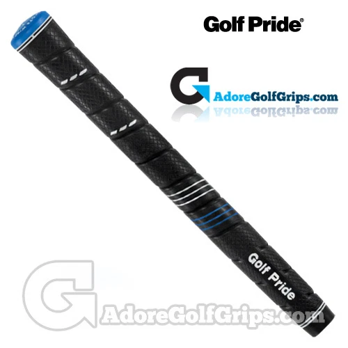 Golf Pride CP2 Wrap Jumbo Grips - Black / Blue x 1 - Image 1 of 1