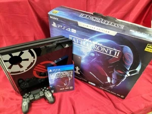 PlayStation 4 PRO Star Wars Battlefront II 2017 LTD CUHJ-10019 USATO OP TESTATO OTTIME CONDIZIONI - Foto 1 di 24