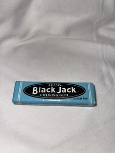 Vintage Adam’s Blackjack Kaugummi 5 Sticks - Bild 1 von 4