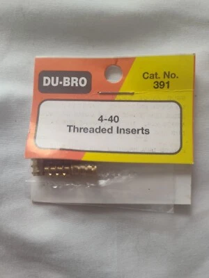 DuBro Threaded Insert 4-40 - Image 1 of 2