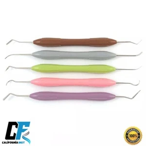 Dental LM Arte Silicon Handle Implant Composite Filling Instruments Set of 5 - Picture 1 of 7