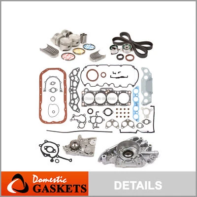 发动机重建套件适用于 88-92 马自达 MX6 626 福特 Probe Turbo 2.2L SOHC F2-T — 第 1/4 张图片