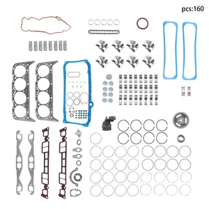 New Engine Rebuild Kit Fit For FOR  GMC Savana 3500/2500 1999-2002 5.7L OHV V8 - Picture 1 of 24