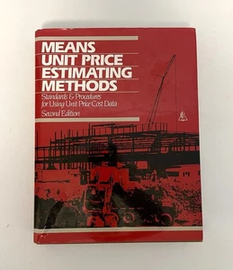 Means Unit Price Estimating Methods By Phillip R. Waier Hardcover Book - Picture 1 of 7