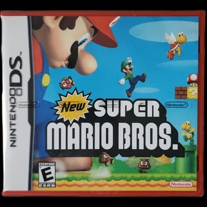 NUEVO SELLADO Super Mario Bros Nintendo DS 2006 Estuche Rojo 3DS DSi 2DS Nintendo Luigi - Imagen 1 de 7