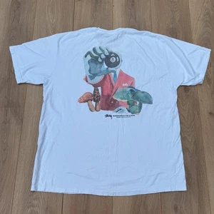 Stüssy Mushrooms In The Clouds XL Blanco - Imagen 1 de 10