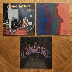 Creedence Clearwater Revival 3x LP Vinyl Record Lot CCR John Fogerty Centerfield - Bild 1 von 19