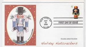 TurtlesTradingPost- Christmas Nutcracker 2008 #4360 FDC Fleetwood Hand Cancel - Picture 1 of 2