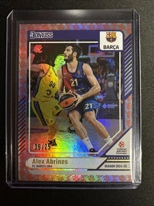 🔥Alex Abrines 2024/25 Donruss Basketball #153 Euroleague 25th Prizm 06/25 - Picture 1 of 3