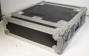Falcon 3U 19" Rack Aluminio Tránsito Estuche de Vuelo 62x53x16.5cm para Equipo de Audio - Imagen 1 de 3