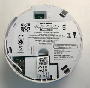 AICO Ei630iRF Heat Alarm With Battery & RF Interconnect Feature (54) - Picture 1 of 4