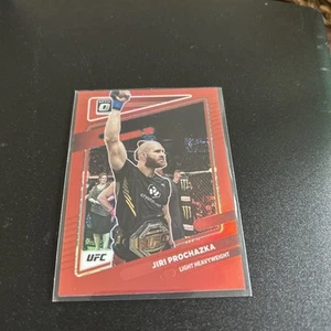2022 Panini Donruss Optic UFC Red Prizm /199 Jiri Prochazka #86 - Bild 1 von 3