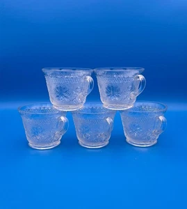 Indiana Glass Company 5 Piece Punch Cup Set - Picture 1 of 6