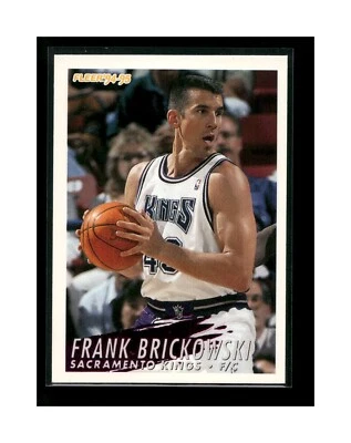 1994-95 Fleer Sacramento Kings Basketball Card #361 Frank Brickowski - Image 1 of 2
