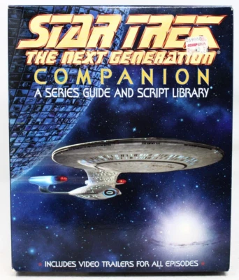 Star Trek The Next Generation Companion - Big Box - New Sealed - See desc. - Image 1 of 4