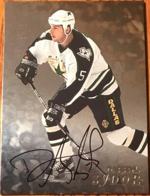 1998-99 Be A Player Autographs Darryl Sydor #191 Dallas Stars - Image 1 of 2