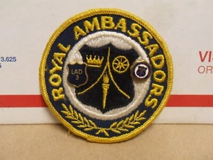 Embroidered Souvenir Patch-ROYAL AMBASSADORS, BAPTISTS ON MISSION-Excellent - Picture 1 of 7