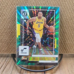 2022-23 Donruss Basketball Talen Horton-Tucker #130 Holo Laser Green Gold Lakers - Picture 1 of 2