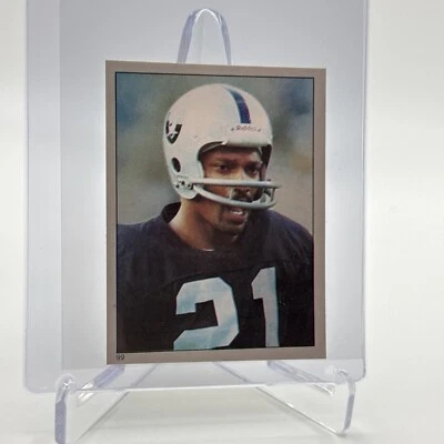 1981 Topps Cliff Branch Football Sticker Card #99 NM-MT FREE SHIPPING - Image 1 of 3