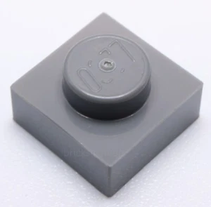 Lego 20x Gris Azulado Oscuro 1 x 1 Plato - Imagen 1 de 1
