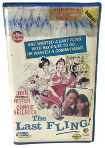 The Last Fling VHS Clamshell Tape Ex Rental - Picture 1 of 4