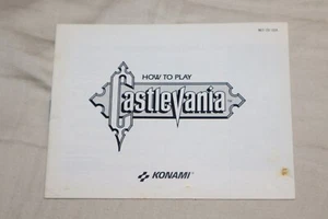 Nintendo NES Castlevania NUR Bedienungsanleitung - Bild 1 von 3