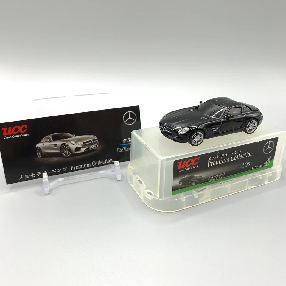 Mini Coche SLS AMG Mercedes-Benz Colección Premium 1/64 UCC Japón ww579 Foto 1 de 4