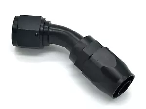 Accesorio de aluminio AN10 45° tablero 10 conectores negro D10 7/8 - 14UNF - Imagen 1 de 2