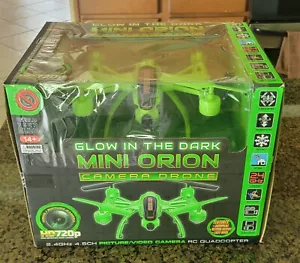 World Tech Elite Glow in the Dark mini Orion Canmera Drone RC quadcopter - Picture 1 of 4