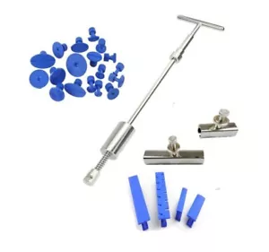 Slide Reverse Hammer 18+ Suction Cup Auto Body Paintless Dent Puller Extractor - Picture 1 of 10