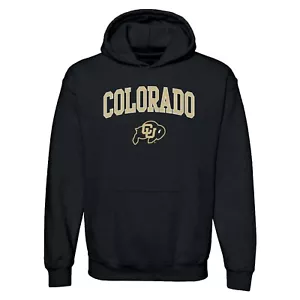 Colorado Arch Logo Hoodie - Black - Picture 1 of 6