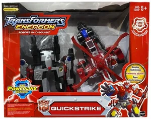 Figura de acción Transformers Energon Powerlinx Ultra Class Quickstrike 2004 NUEVO - Imagen 1 de 7