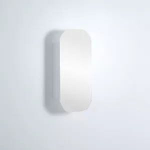Olivia | Matte White 900mm Designer Mirror Shaving Cabinet - Picture 1 of 6