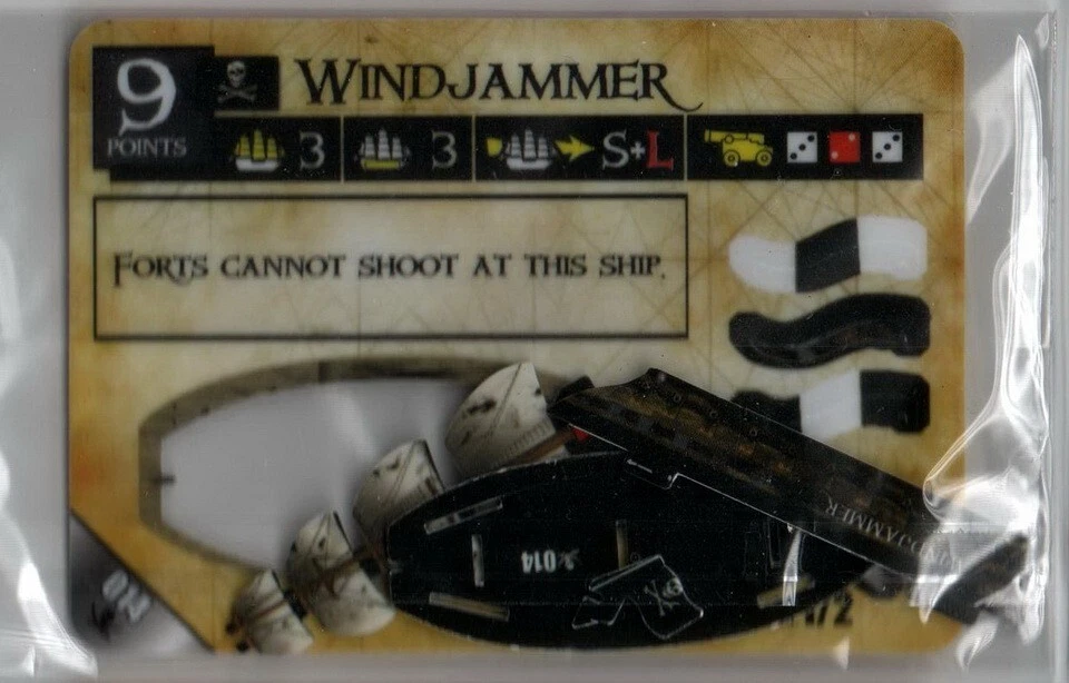 Wizkids Pirates Pocketmodel - Windjammer PotSMU-014 U - Image 1 of 1