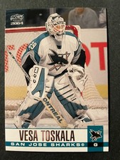 Vesa TOSKALA 2003-04 Pacific Hockey #302 San Jose Sharks