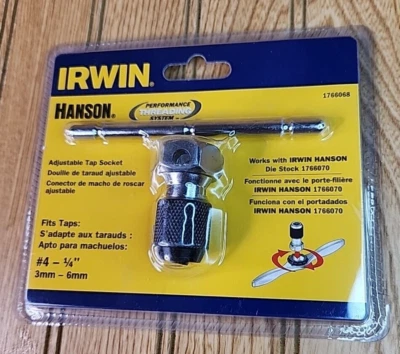 Irwin Hanson Adjustable Tap Socket New 1766068 - Image 1 of 2