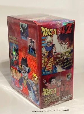 Dragon Ball Z Holochrome Archive Edition Trading Card Box NEW 24 Packs - Image 1 of 2